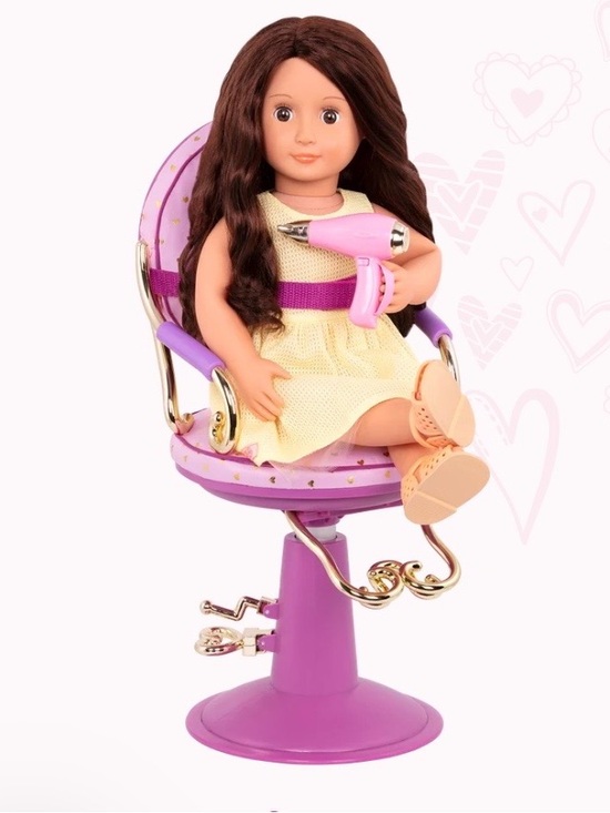 Battat Other - (Retired) Our Generation Battat Sitting Pretty Salon Chair 18” inch doll toy